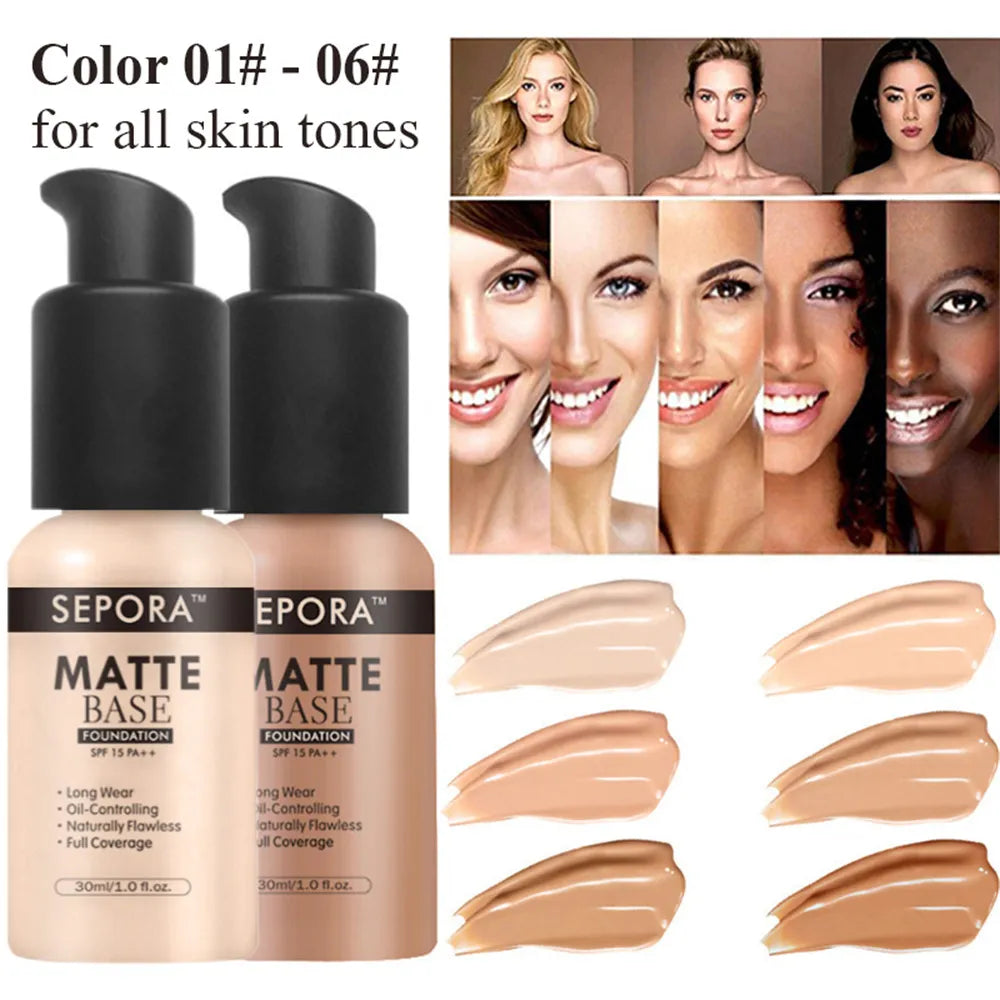 Sepora Matte Liquid Foundation